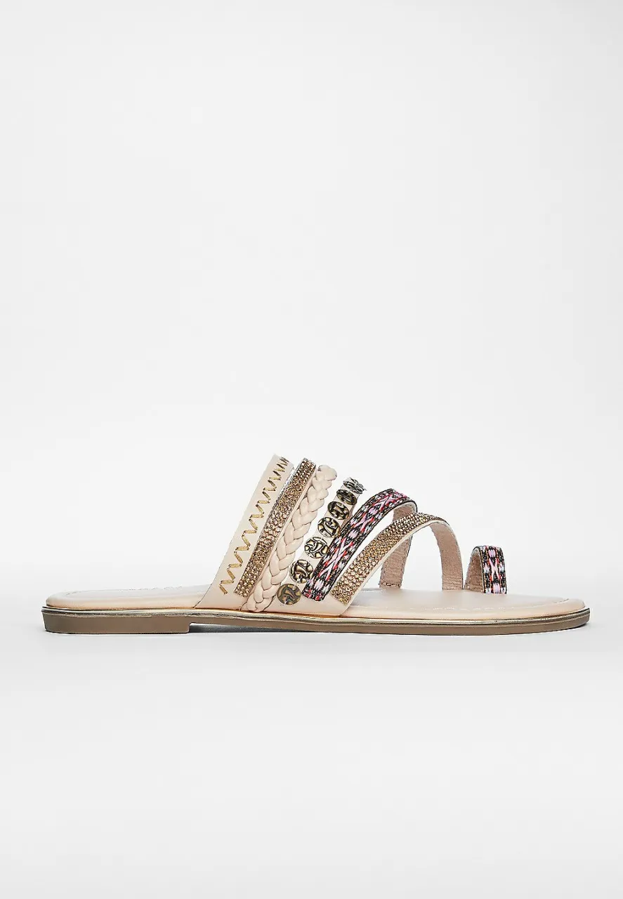 Women Maurices Sandals | Libby Embellished Strappy Sandal