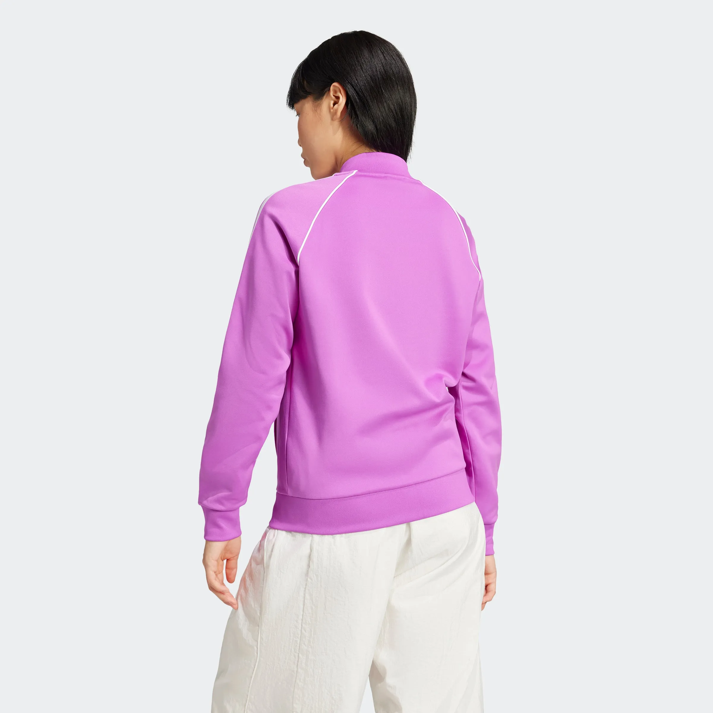 Women's adidas Originals Adicolor Classics SST Track Jacket Purple Burst