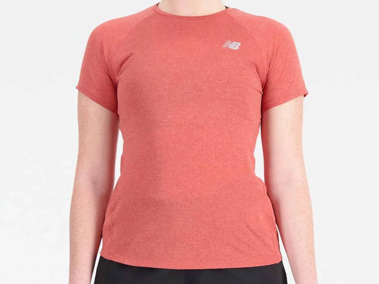 Women's New Balance Impact Run Short Sleeve - WT21262-ASO