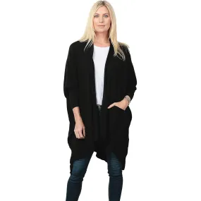 Women's Zestt Organics Organic Cotton Mila Cardigan Black