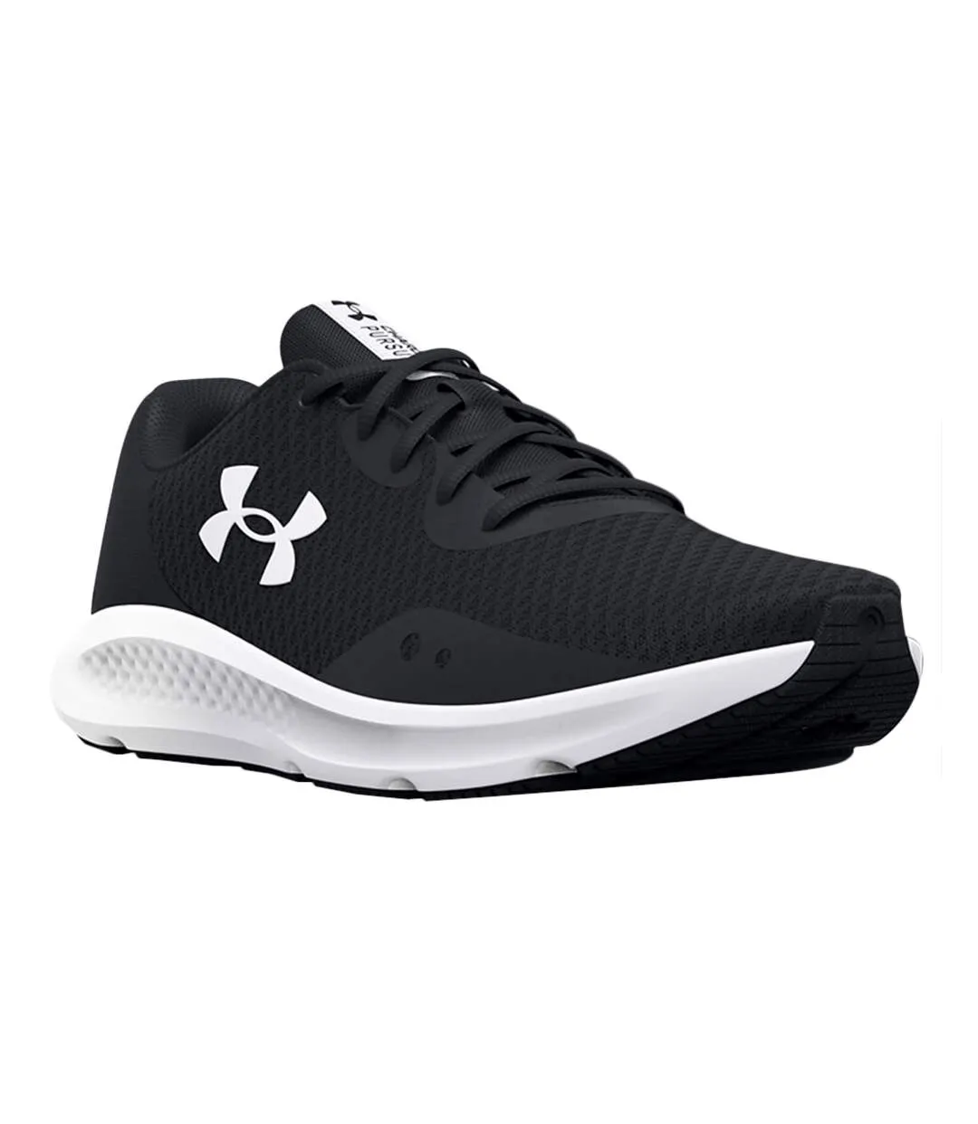 Womens/ladies pursuit 3 trainers black/white Under Armour