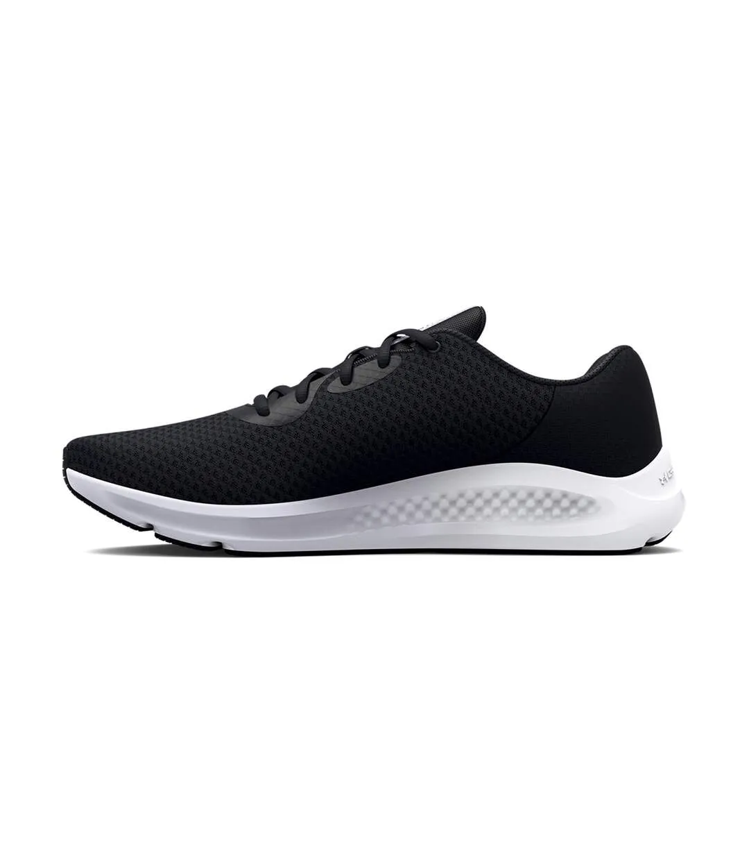 Womens/ladies pursuit 3 trainers black/white Under Armour