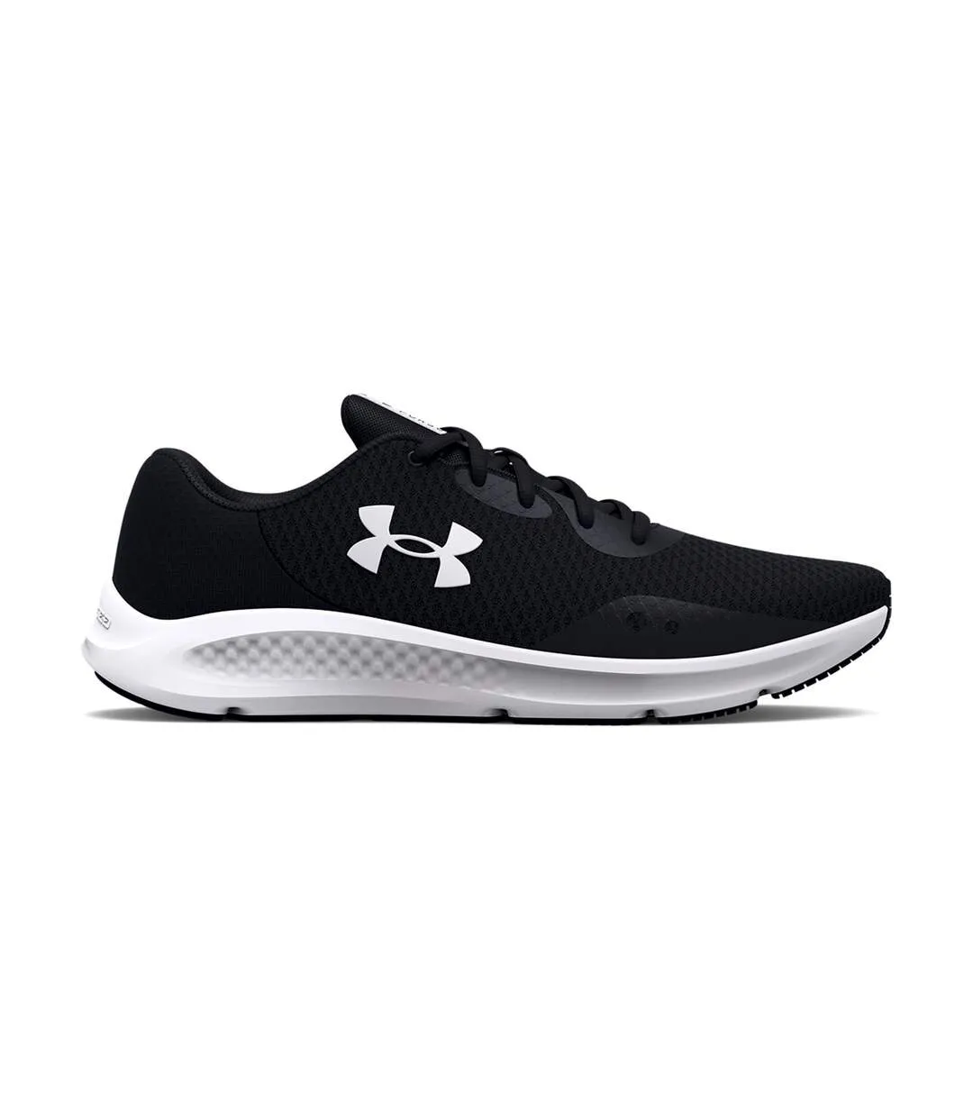 Womens/ladies pursuit 3 trainers black/white Under Armour