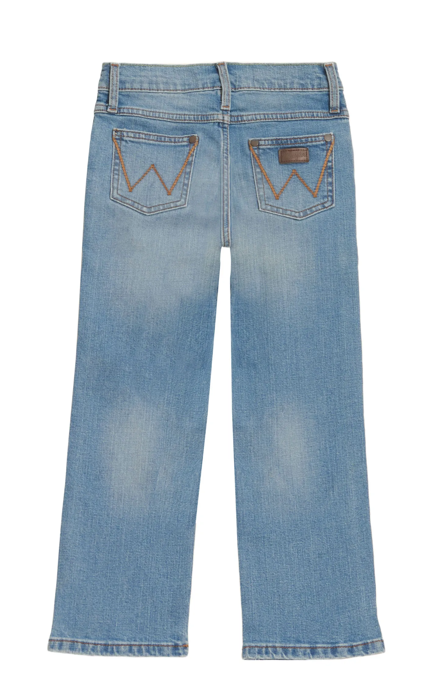 Wrangler Retro Boy's Roughhouse 88B Light Wash Slim Straight Leg Jeans (1-7)